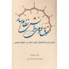 کتاب حقوق عمومی, دانش نظام ساز: چالش ها و راهکارهای نظری تحول در حقوق عمومی